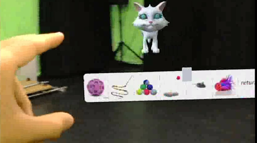 混合现实宠物猫