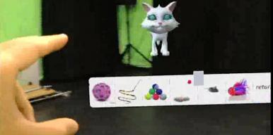 混合现实宠物猫