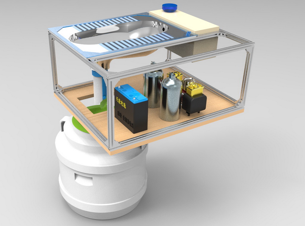 一种适用于西北地区农村的新型节水厕所