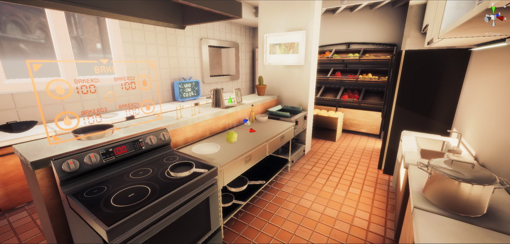 VR厨房烹饪游戏-《Who Can Cook！？》