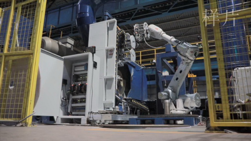 基于机器视觉全自动砂轮片在线更换装置