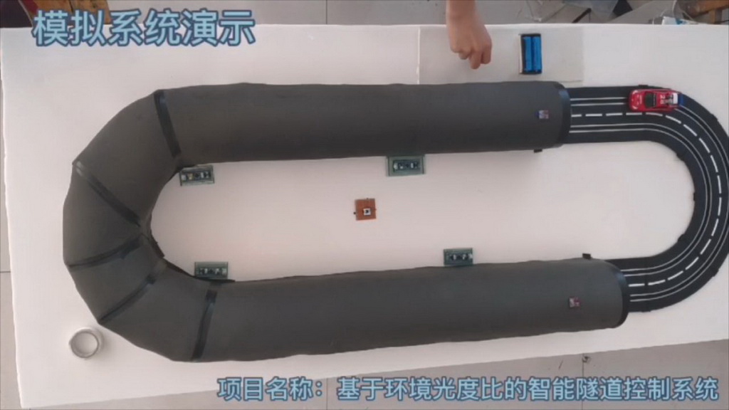 基于PWM的自适应灯光系统