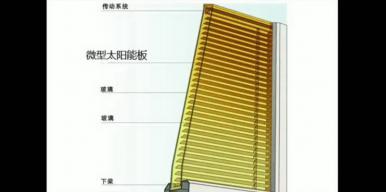 新型太阳能夹层玻璃窗