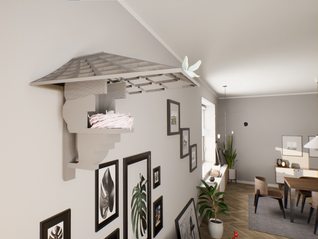 《归》——一款以绿色环保为主题的节能灯具形象设计