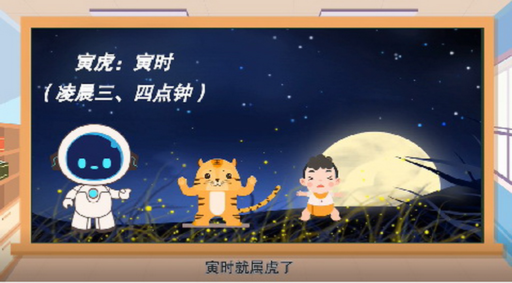 十二生肖配十二时辰