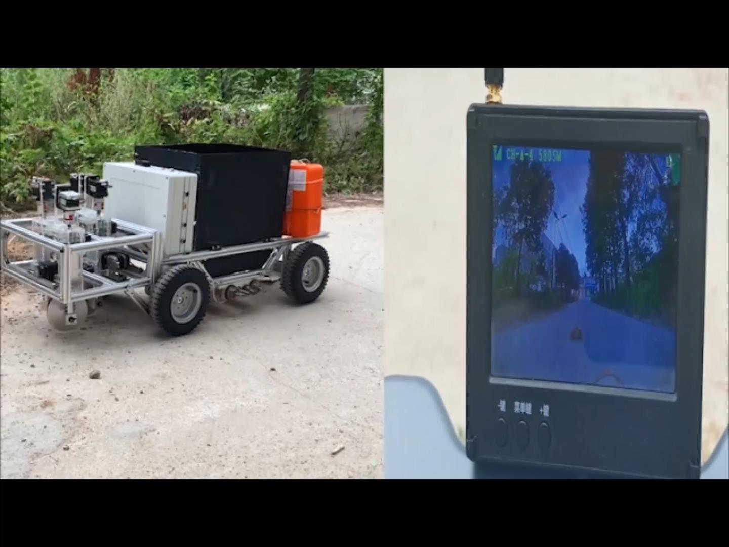 草长”莺“飞—自调节维度的草方格沙障铺设机