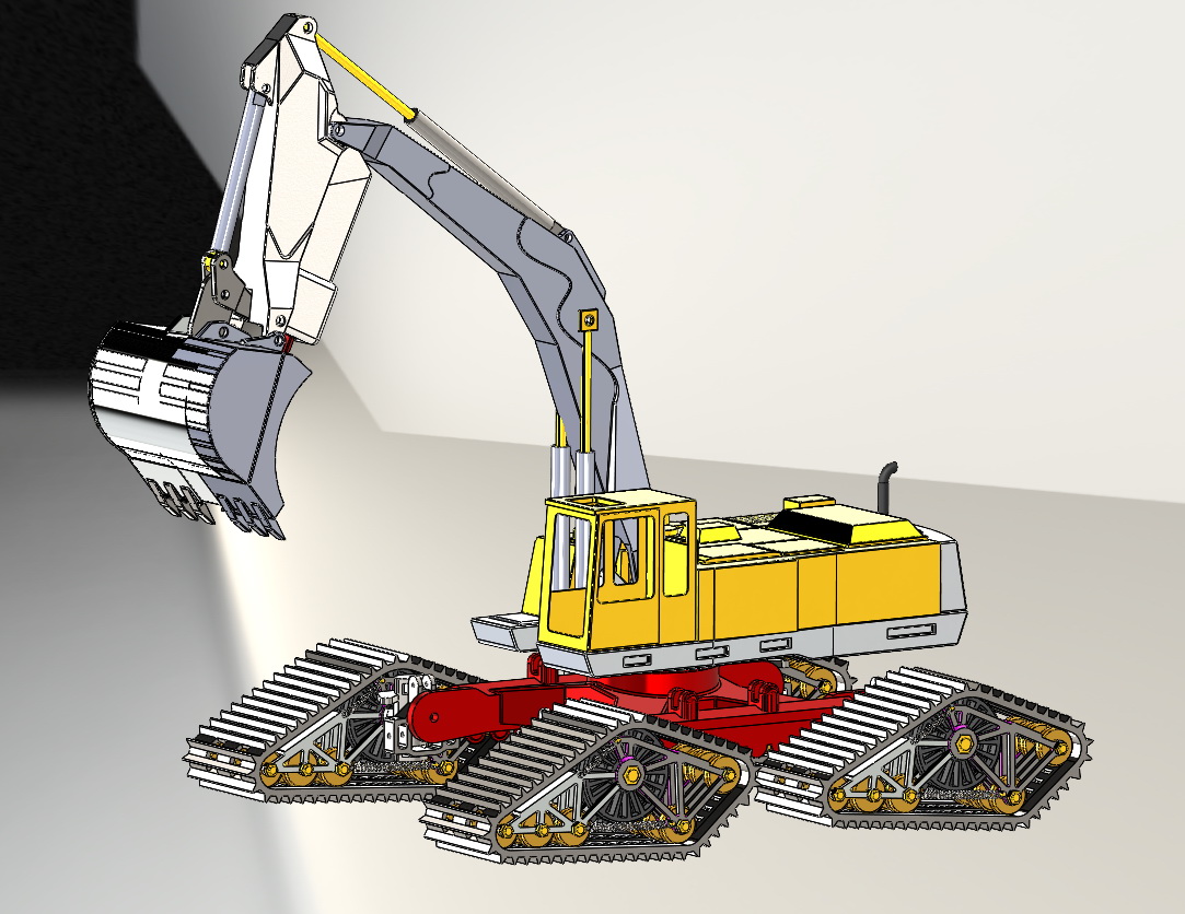 楔形多功能挖掘机