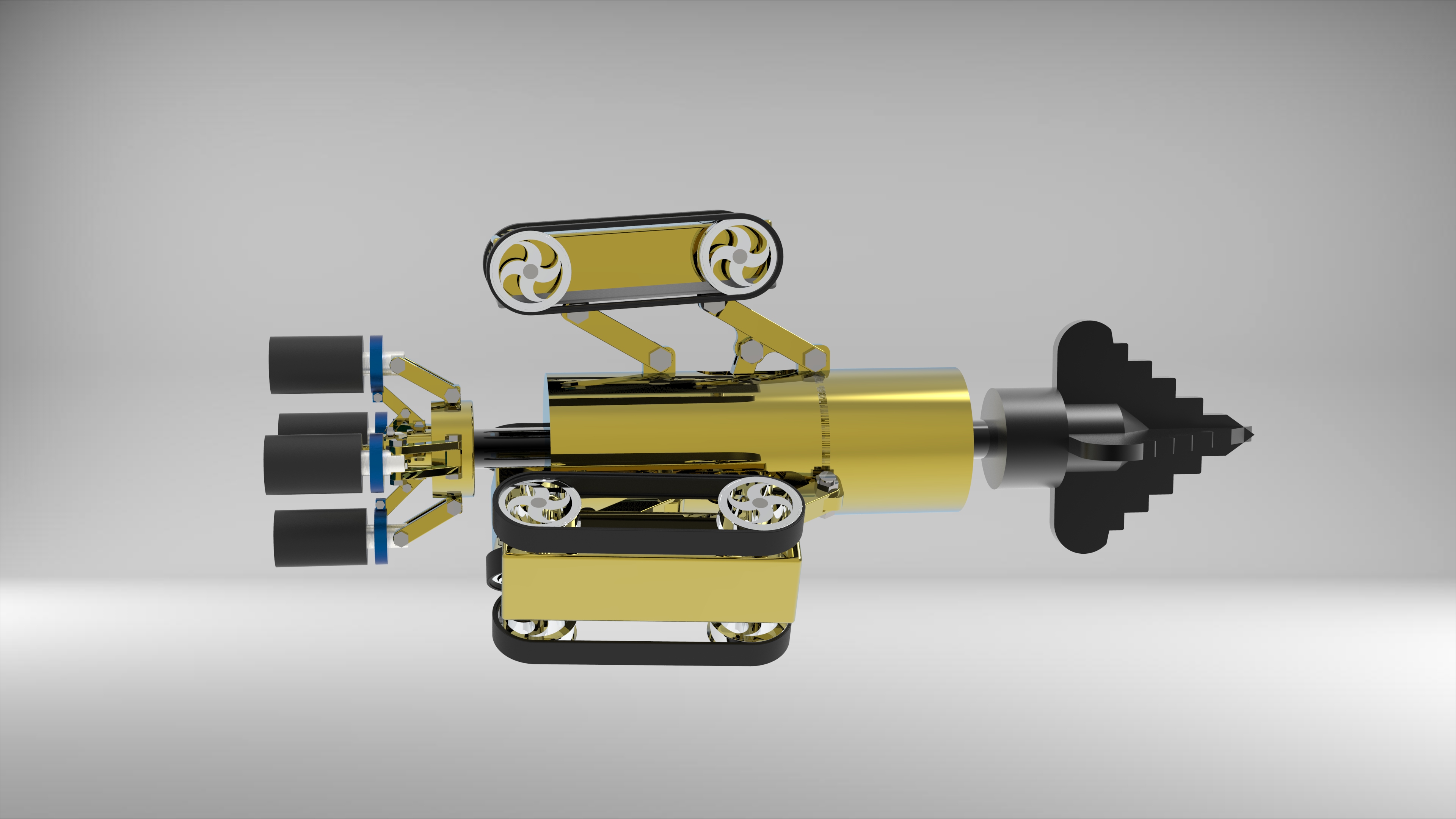 管道清理机器人