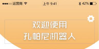 孔帕尼老年人AI陪护机器人