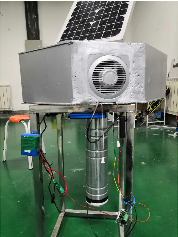 基于多层过滤的自启动烟气处理装置