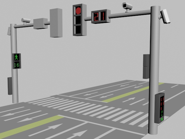 基于YOLOv4的双向多车道与人行横道智能请求式信号灯的设计