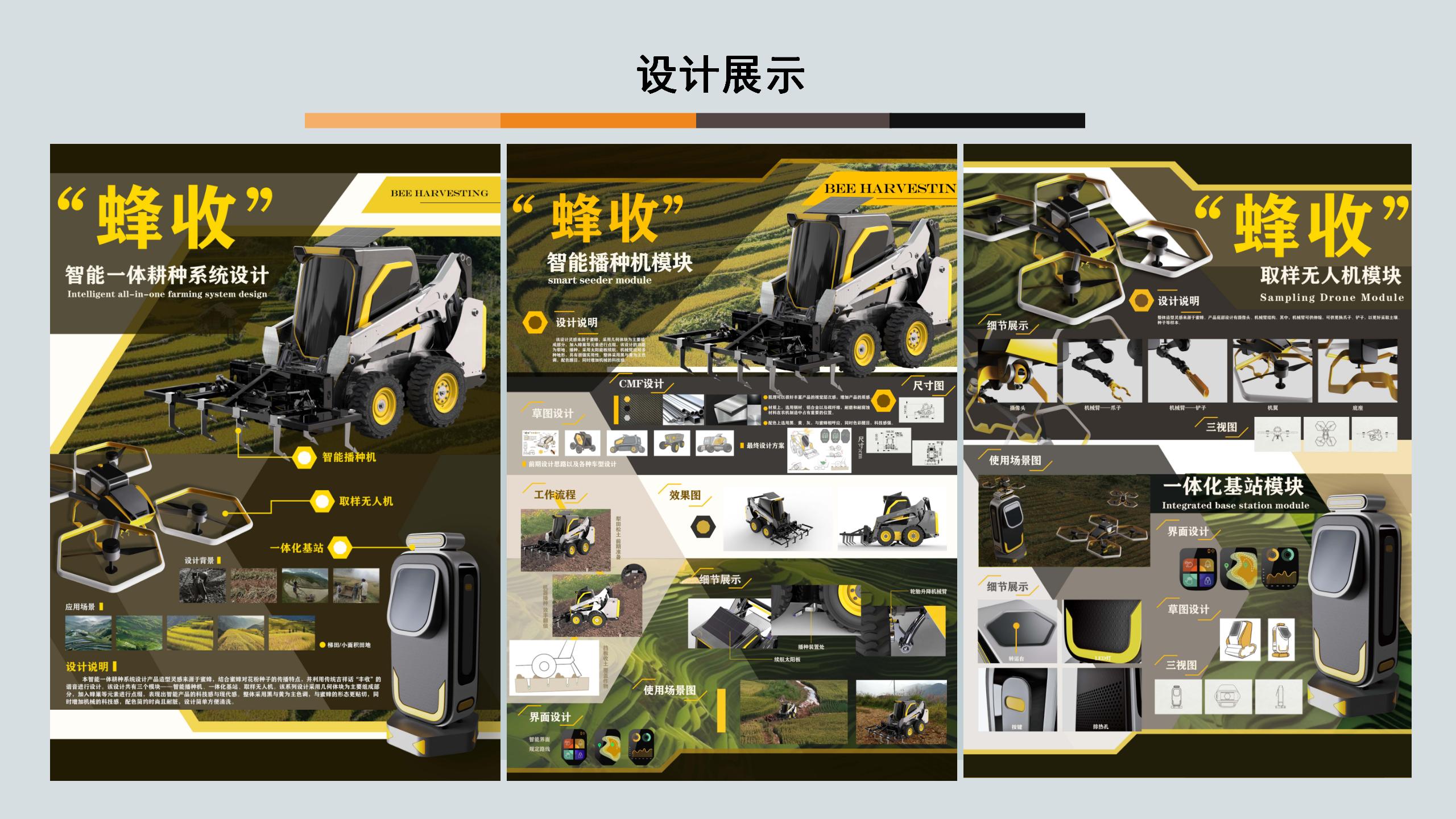 “蜂收”智能一体耕种系统设计