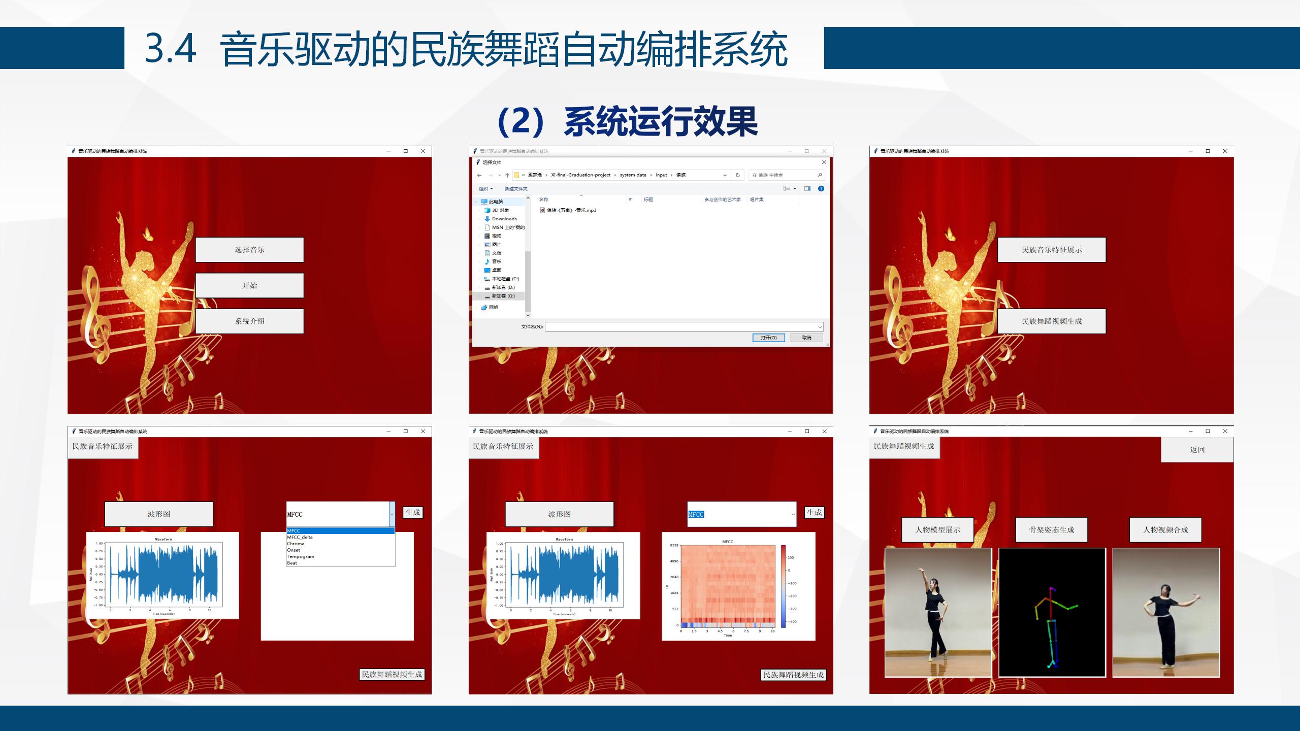 音乐生成民族舞蹈系统