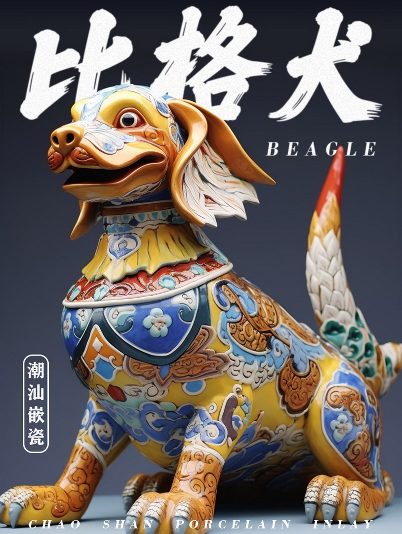 《犬之瑰宝：潮州嵌瓷名犬精粹》