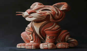 AI在产品领域的试用——12生肖泥塑设计